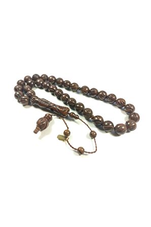 Mustafa Uysal Usta Eseri İmzalı Komple Kalem Oyma Kuka Sertifikalı 4897