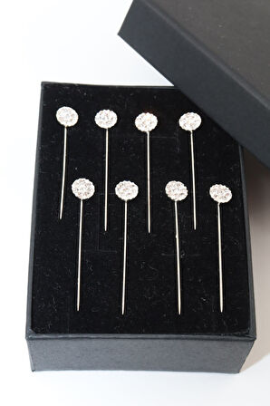 8li Taşlı Iğne. Eşarp Iğnesi. Şal Iğnesi. Türban Iğnesi. Başörtü Iğnesi. Eşarp Ve Şal Iğnesi.