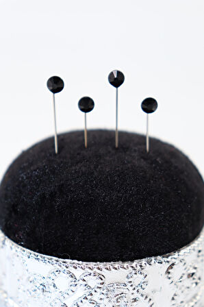 4lü Pırlanta Taşlı Siyah Eşarp Iğnesi. Eşarp Iğnesi. Şal Iğnesi. Türban Iğnesi. Başörtü Iğnesi