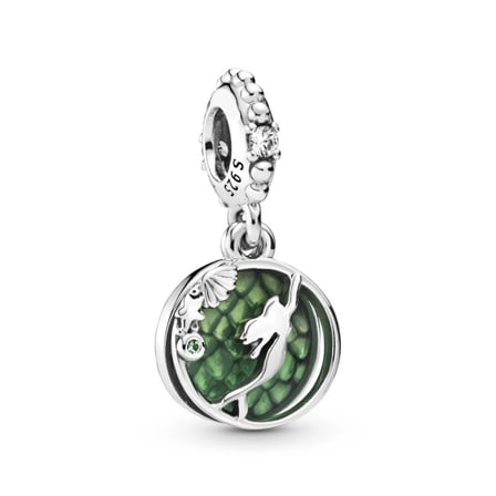 Nur Silver Deniz Kızı Charm 925 Ayar Gümüş Sallantılı