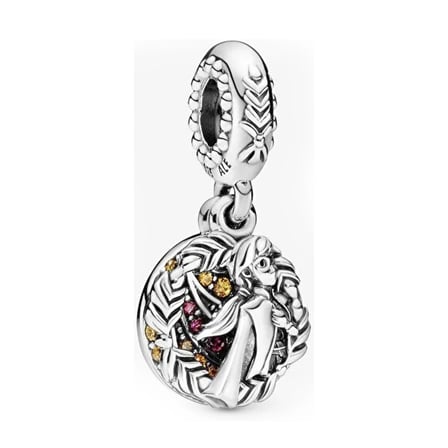 Nur Silver Disney Frozen Anna 925 Ayar Gümüş Charm