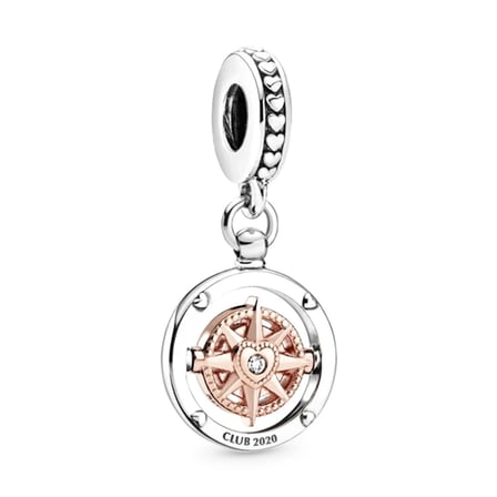 Nur Silver Pusula Gümüş Charm NUR-BL00299