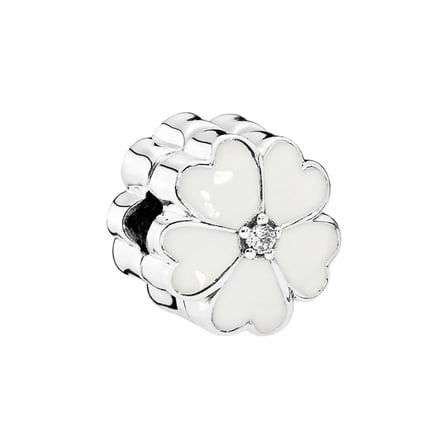 Nur Silver Çuha Çiçeği Gümüş Charm NUR-BL00966