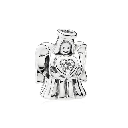 Nur Silver Angel Of Love Gümüş Charm NUR-BL01006