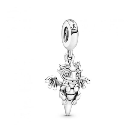 Nur Silver Ejderha Gümüş Charm NUR-BL01184