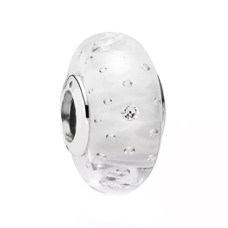 Nur Silver Murano Taşlı Gümüş Charm NUR-BL01796