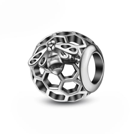 Nur Silver Yusufcuk Desenli 925 Ayar Gümüş Charm