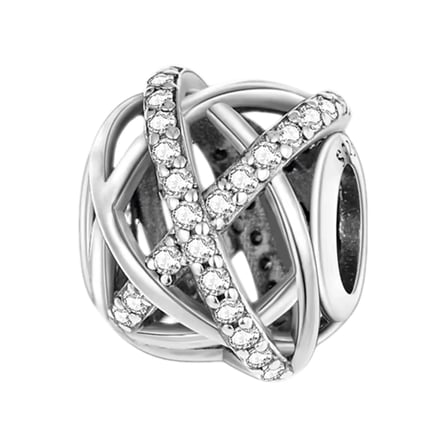 Nur Silver Nur-CM00414 Taşlı 925 Ayar Gümüş Charm