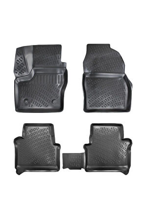 Ford Connect 2013 yeni kasa Araca Özel Tasarım 3D Havuzlu Paspas