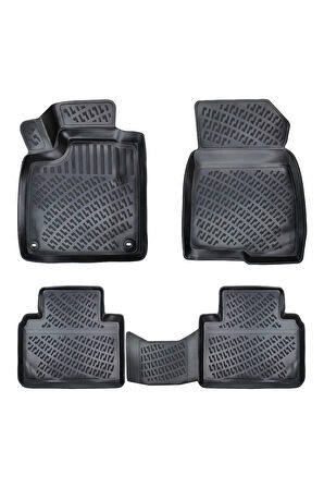 Honda Accord 2019 Araca Özel Tasarım 3D Havuzlu Paspas