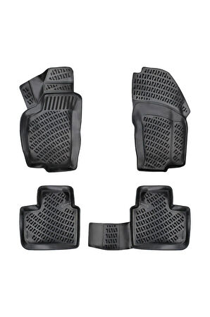 Fiat Marea 1999 Araca Özel Tasarım 3D Havuzlu Paspas