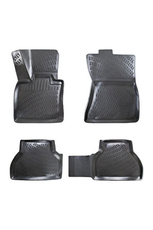 Bmw X6 E71 2010 Araca Özel Tasarım 3D Havuzlu Paspas