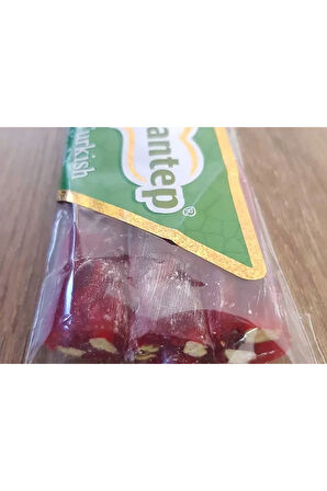 Extra Bol Antep Fıstıklı Narlı Fitil Parmak Lokum - 1 KG
