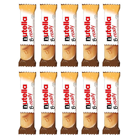 Nutella B-Ready 10'Lu 220 Gr - 1 Paket