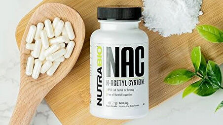 NutraBio, NAC N-Acetyl Cysteine, 600 mg, 90 Veggie Capsules