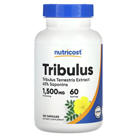 Nutricost Tribulus 1500 mg 120 Kapsül