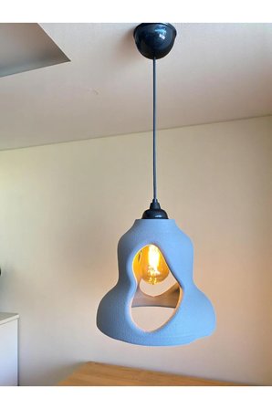 Beton Görünümlü Şık Ve moderN İskandinav Avize