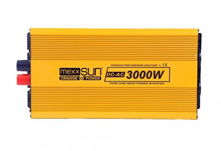 MEXXSUN 3000 W WATT TAM SİNÜS İNVERTÖR 24 V/220 VOLT ÇEVİRİCİ İNVERTER