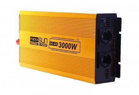 MEXXSUN 3000 W WATT TAM SİNÜS İNVERTÖR 24 V/220 VOLT ÇEVİRİCİ İNVERTER