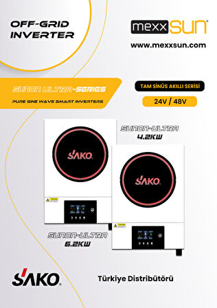 SAKO Ultra 4.2Kw Tam Sinüs Akıllı 24V 4200W