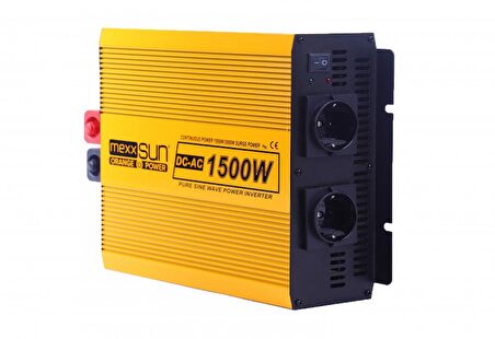 Mexxsun 1500 Watt 12V/220V Tam Sinüs İnverter