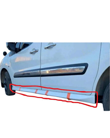 FİAT DOBLO 5 2021-2025 KISA ŞASİ MARŞPİYEL (( BEYAZ BOYALI ))