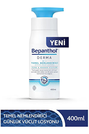 Derma Temel Nemlendirici Vücut Losyonu 400 ml