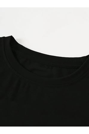 nevermind kadın crop baby tee shut up baskılı dar kesim %100 pamuk y2k streetwear tişört