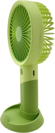 Masaüstü Çift Fanlı Buzlu Vantilatör Led Işıklı Taşınabilir ve Taşınabilir Mini USB Fan Telefon Standlı Masaüstü ve El Tipi