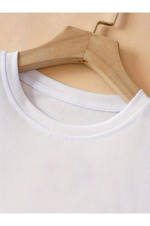 Kadın Deniz Temalı Crop Baby Tee Yıldız Çiçek Kaplumbağa Baskılı Y2K Estetik %100 Pamuk Tişört
