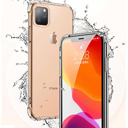 Apple iPhone 11 Pro Kılıf Darbe Emici Anti Shock TPU Silikon