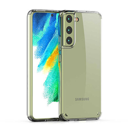 Samsung Galaxy S22 Kılıf Şeffaf Sert TPU Silikon