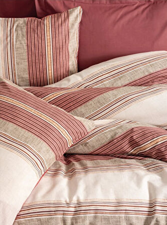 Line Tek Kişilik Nev Takımı Kenway Bordo