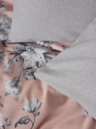 Flanel Nev Takımı Çift Kişilik Petit Pudra