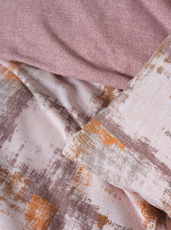 Flanel Nev Takımı Çift Kişilik Farida Kahve