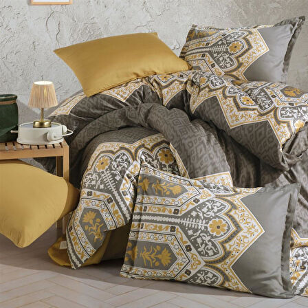 Saten Çift Kişilik Nev Takımı Adal Haki