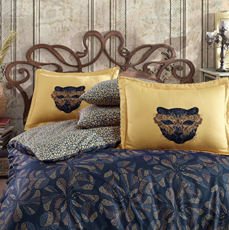 Çift Kişilik Saten Nev Caprice Sarı