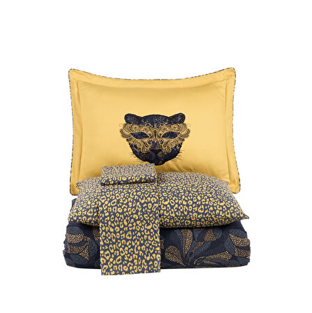 Çift Kişilik Saten Nev Caprice Sarı