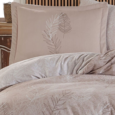 Çift Kişilik Saten Nev Fiona Krem