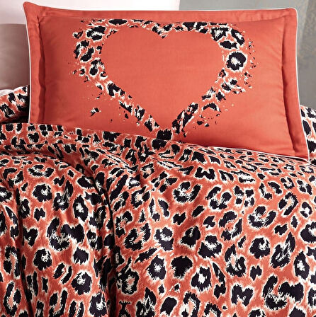 Çift Kişilik Saten Nev Aura Koral