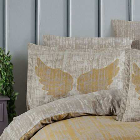 Çift Kişilik Saten Nev Lydia Gold