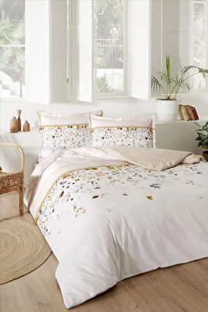 Özdilek Çift Kişilik Ranforce Nev Takımı Marigold Krem