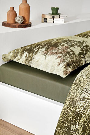 Özdilek Çift Kişilik Ranforce Nev Takımı Tanne Yeşil