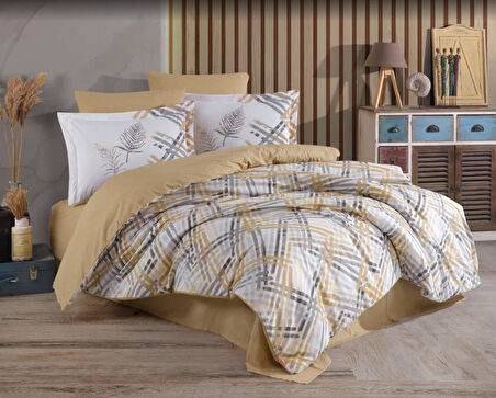 Çift Kişilik Ranforce Nev Takımı Irma Bej