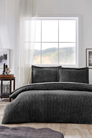 Özdilek Maskülen Çift Kişilik Nev Takımı Noil Antrasit