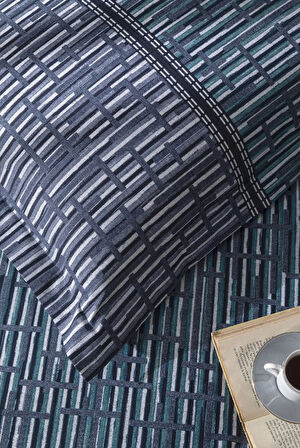 Özdilek Maskülen Çift Kişilik Nev Takımı Modra Mavi