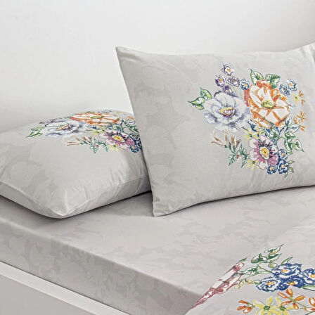 Çift Kişilik Ranforce Nev Takımı Fiora Gri