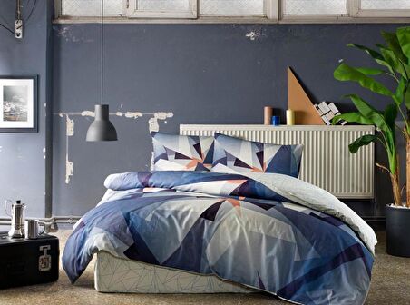 Ranforce Tek Kişilik Nevresim Takımı Duncan Lacivert