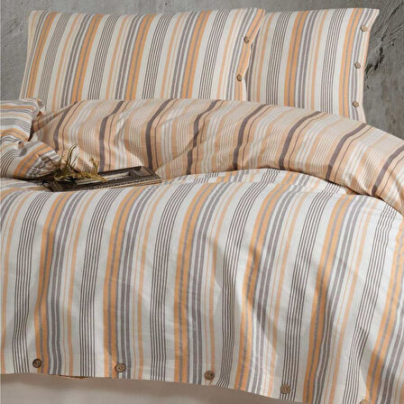 Butik Native Serisi Çift Kişilik Nev Takımı Velena v1 Somon