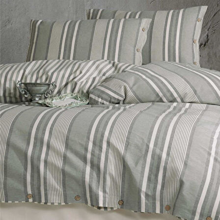 Butik Native Serisi Çift Kişilik Nev Takımı Dokya v1 Yeşil